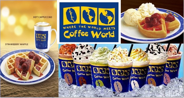 งานพาร์ทไทม์ ร้านกาแฟ Coffee World เปิดรับพนักงาน Part time และ Full time สาขาทั่วกรุงเทพฯ