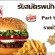 งาน part time ร้านอาหาร Burger King รับสมัครพนักงาน รายชั่วโมง  43-55บาท