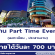 งาน Part Time Event (ลงทะเบียน,ประสานงาน) วันละ 700 บาท