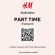 งาน Part Time ร้านเสื้อผ้า H&M ประจำหลายสาขา