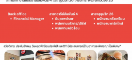 รับสมัครพนักงานร้านอาหารญี่ปุ่น Minami