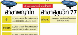 รับสมัครพนักงานร้านอาหารไทย