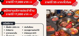 รับสมัครพนักงานร้านอาหาร KAZAMA YAKINIKU