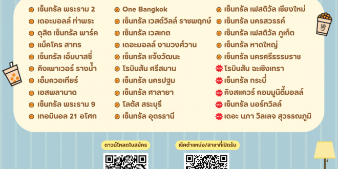พนักงานชงชา Part Time – Full Time ประจำร้าน KOI The