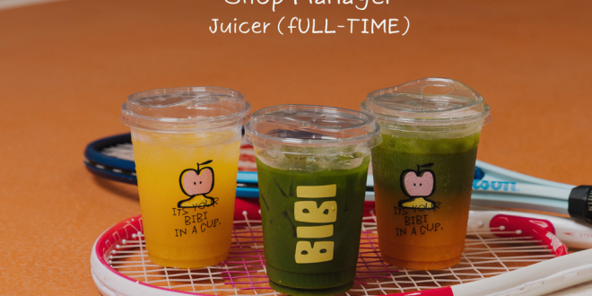รับสมัครพนักงานร้านเครื่องดื่ม BIBI